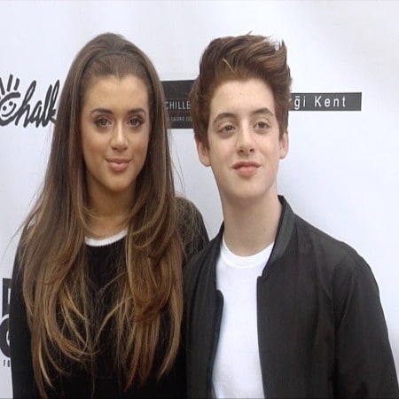 Thomas Barbusca was wearing Black shirt and white t-shirt. His sister also wearing black t-shirt.